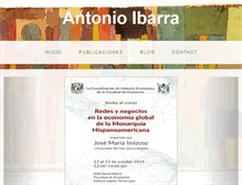 Tablet Screenshot of antonioibarra.com.mx